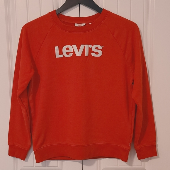 Levi's Sweatshirt (red, sz S) - Picture 3 of 7